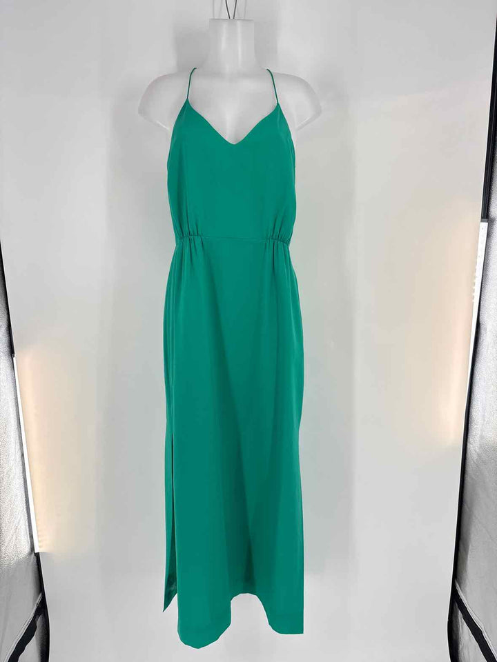 Size 10 J Crew Green Dress