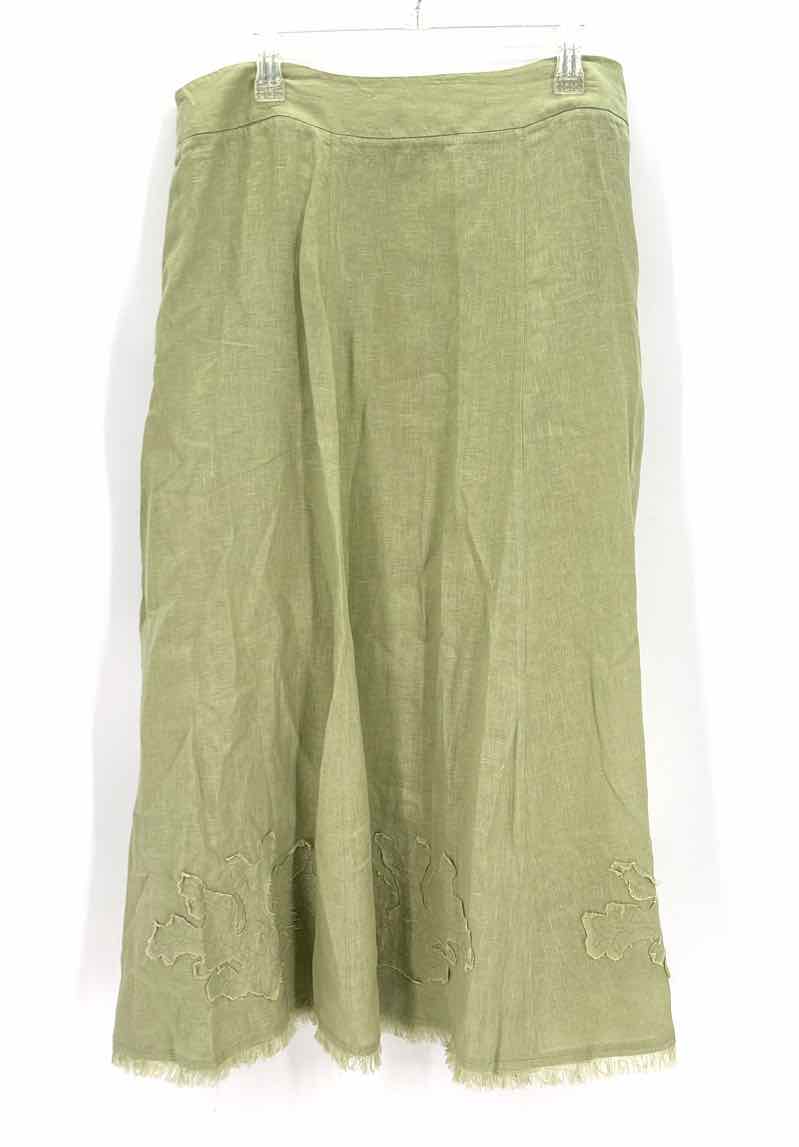 SOFT SURROUNDINGS Sage Linen Shirt