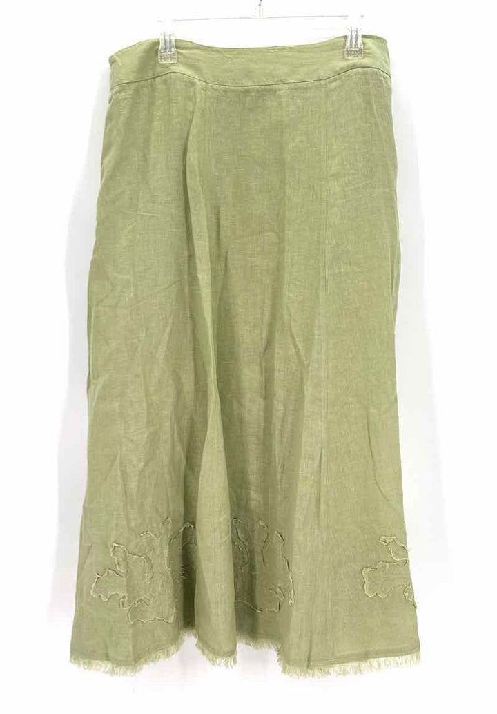 SOFT SURROUNDINGS Sage Linen Shirt