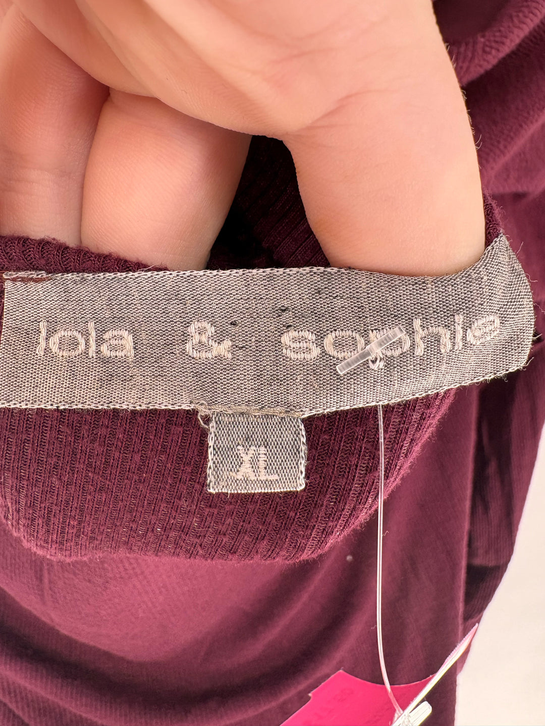 Size XL LOLA Purple Shirt