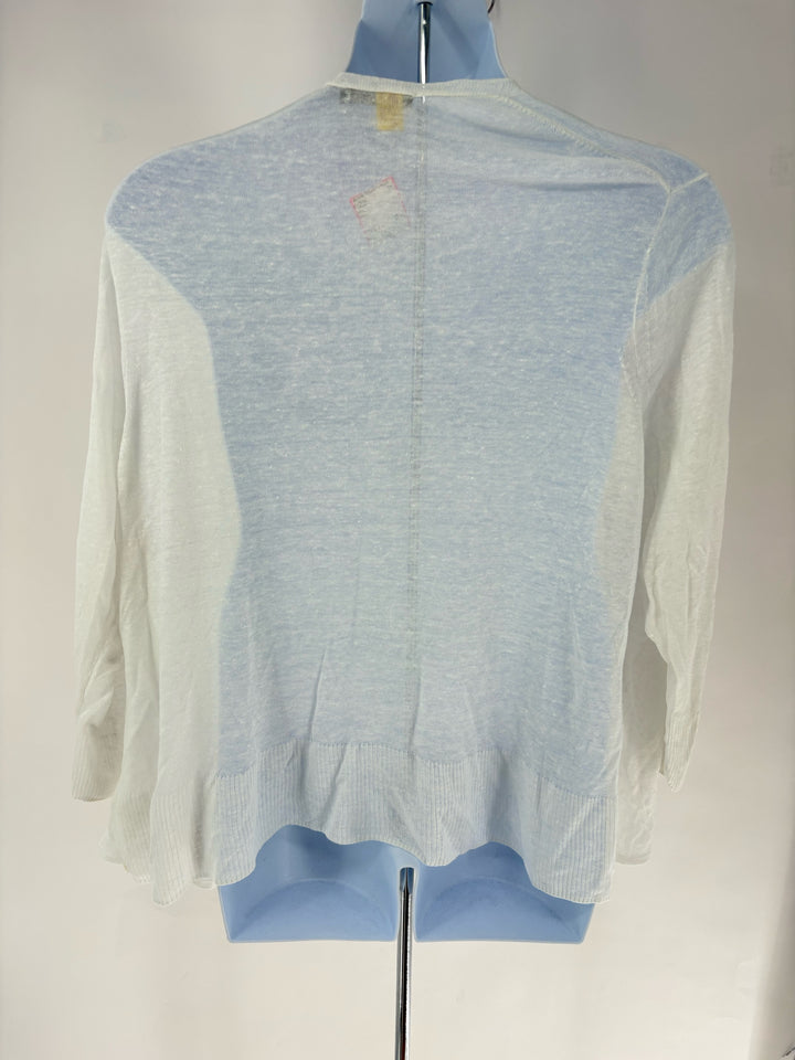 Size 3X NIC + ZOE White Cardigan
