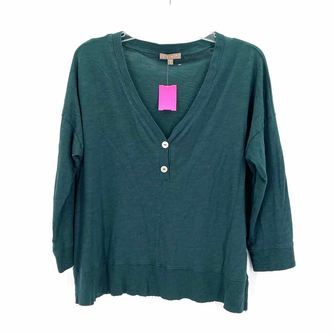 Size M LILLA P Green Shirt