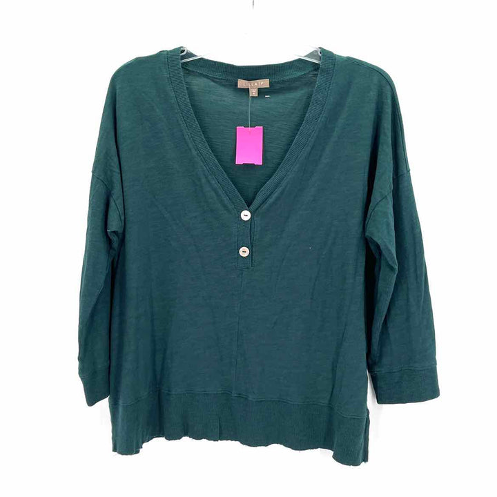 Size M LILLA P Green Shirt