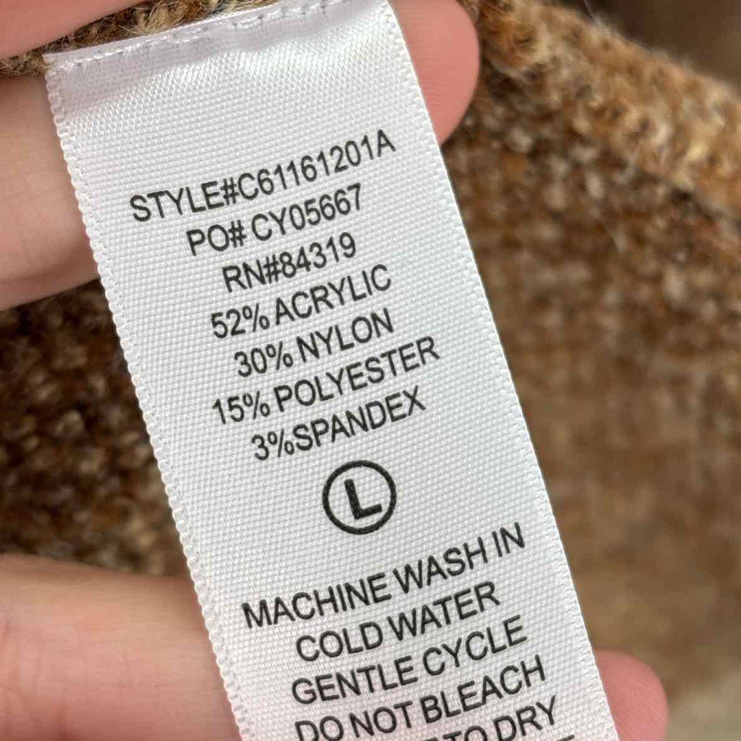 Size L CYRUS Brown Sweater