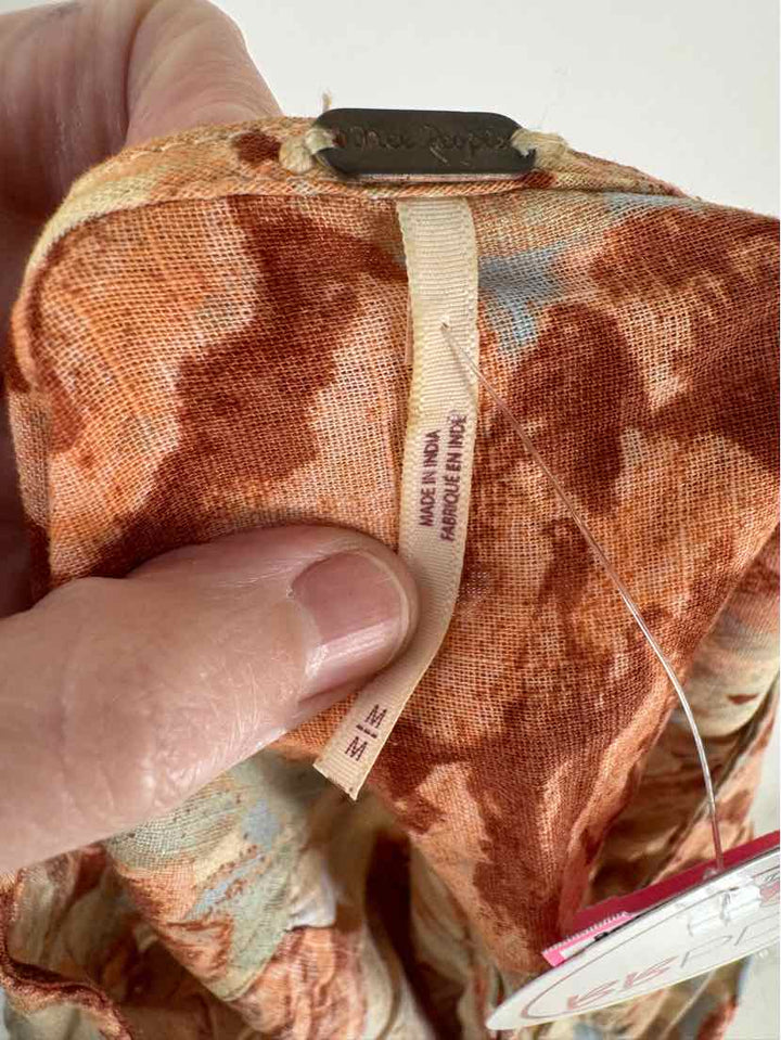 Size M FREE PEOPLE Multi-Color Shirt