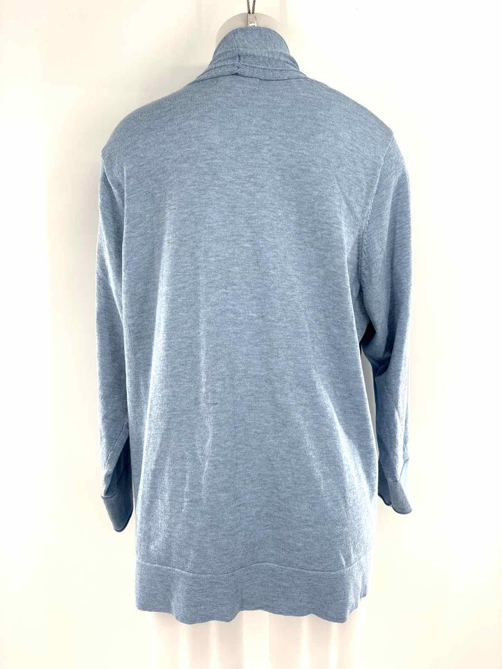 Size 1X Blue Cardigan