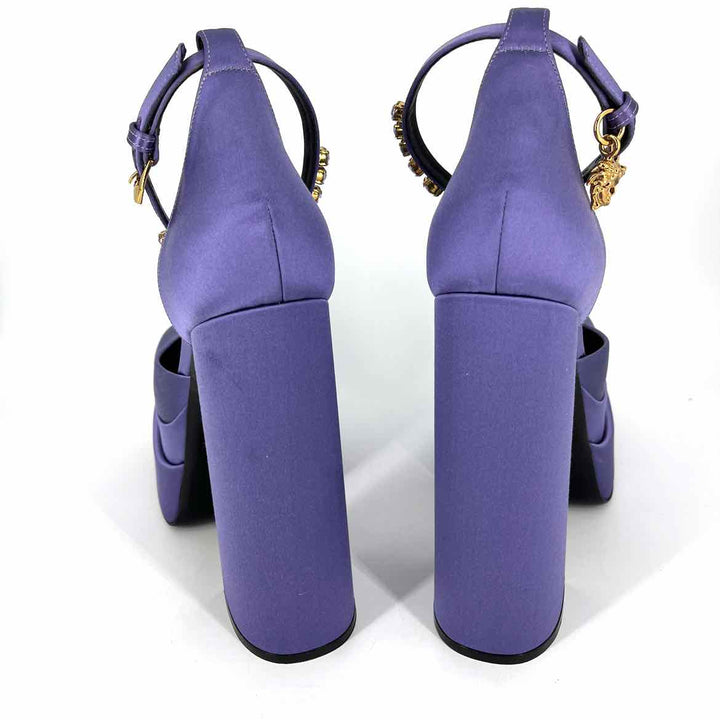 Shoe Size 39.5 Versace Purple Luxury - Pumps