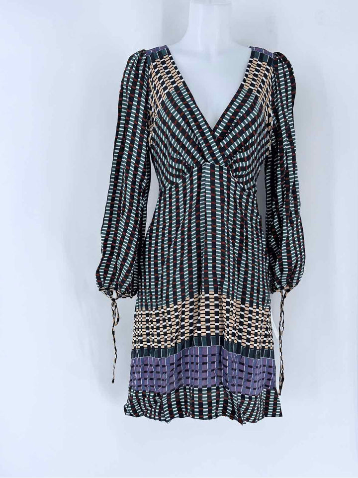 Size 6 MAEVE Multi-Color Dress