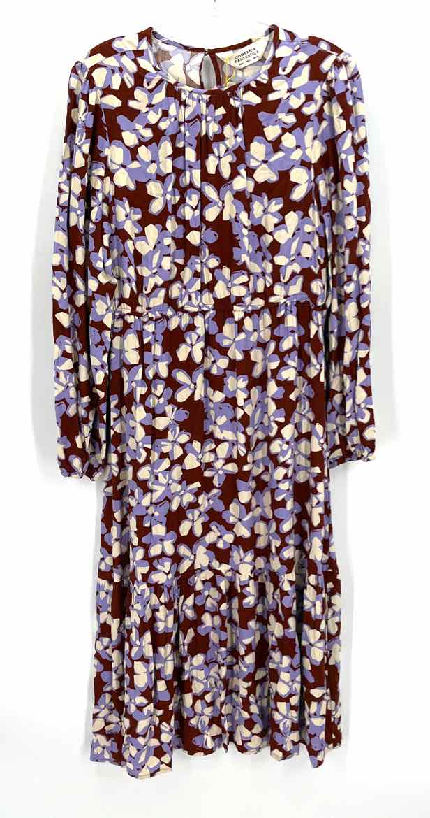 Size L Brown Dress