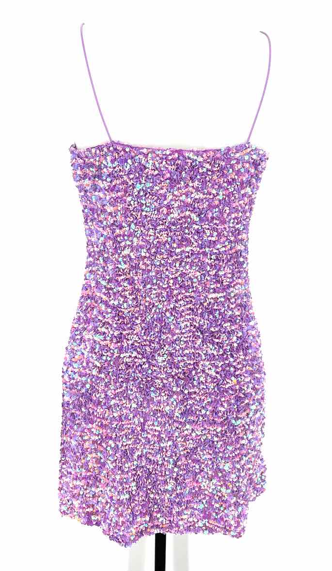 Size XL Lilac Sequined Dress