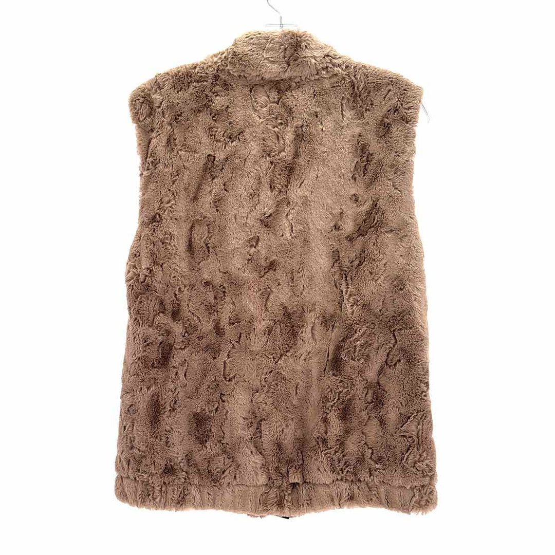 Size M Sanctuary Brown Faux Fur Vest