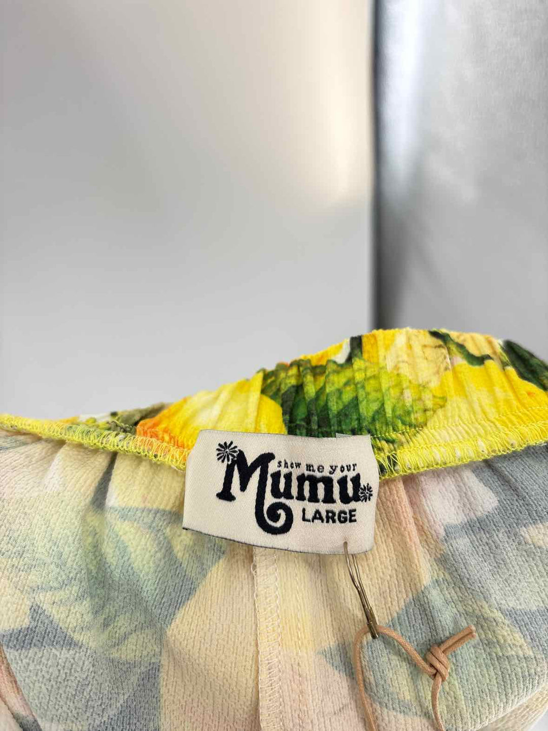 Size L SHOW ME YOUR MUMU Yellow Shorts