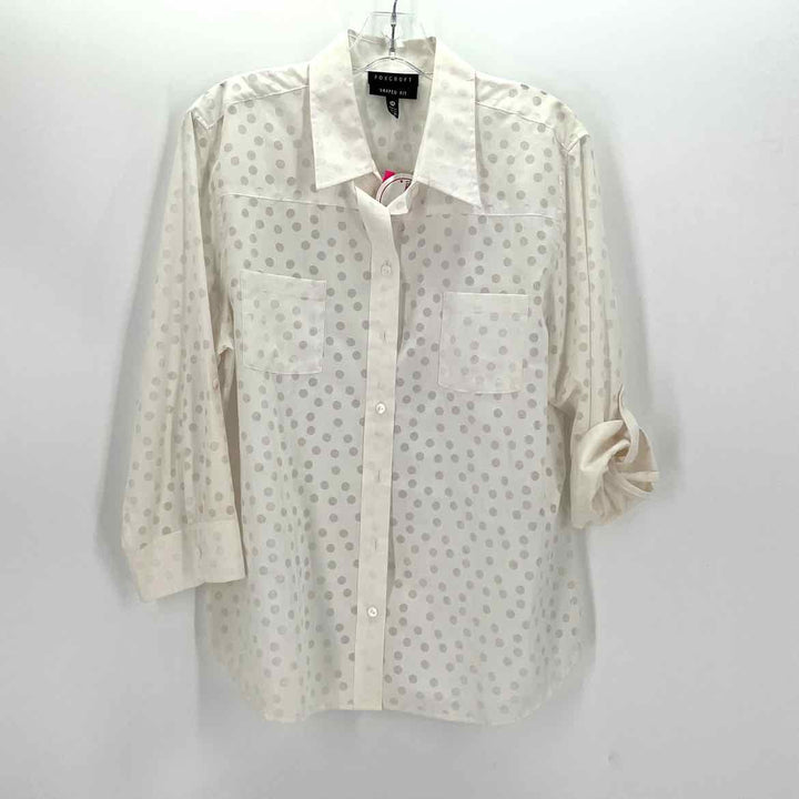 Size 14 FOXCROFT White Shirt