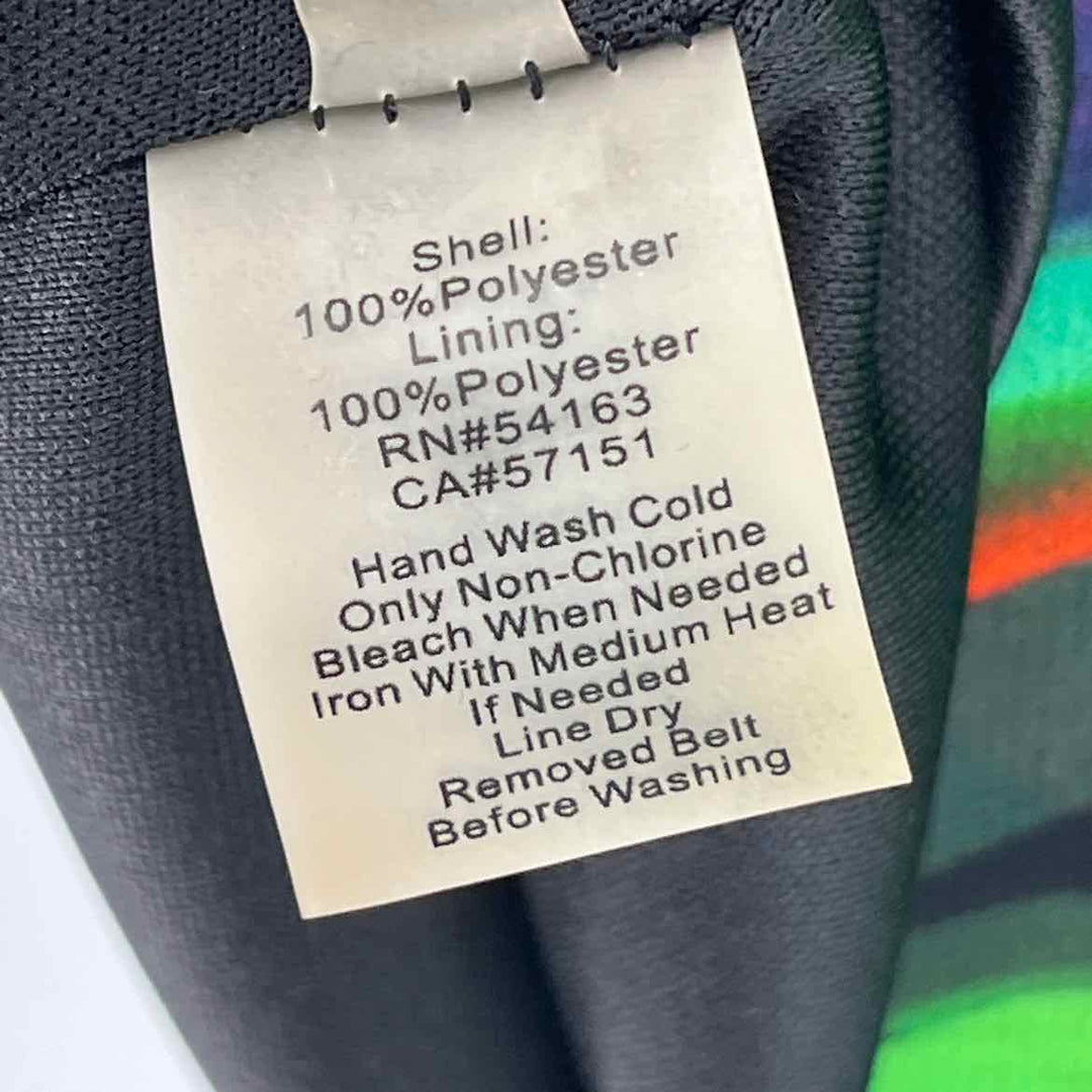 Size 6 ELLEN TRACY Multi-Color Dress