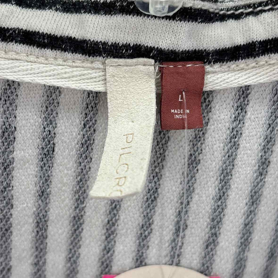 Size L Pilcro & the Letterpress Multi-Color Knit Shirt