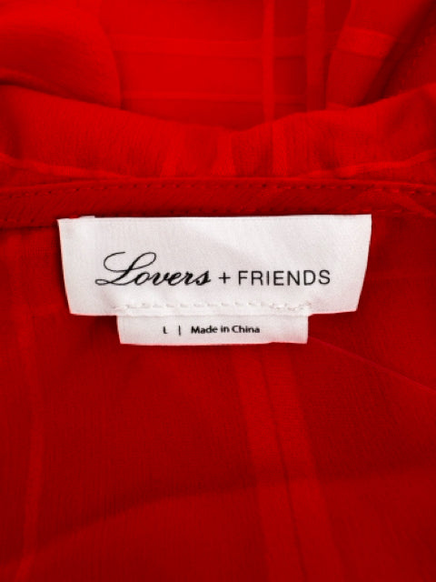 Size L LOVERS & FRIENDS Red Dress