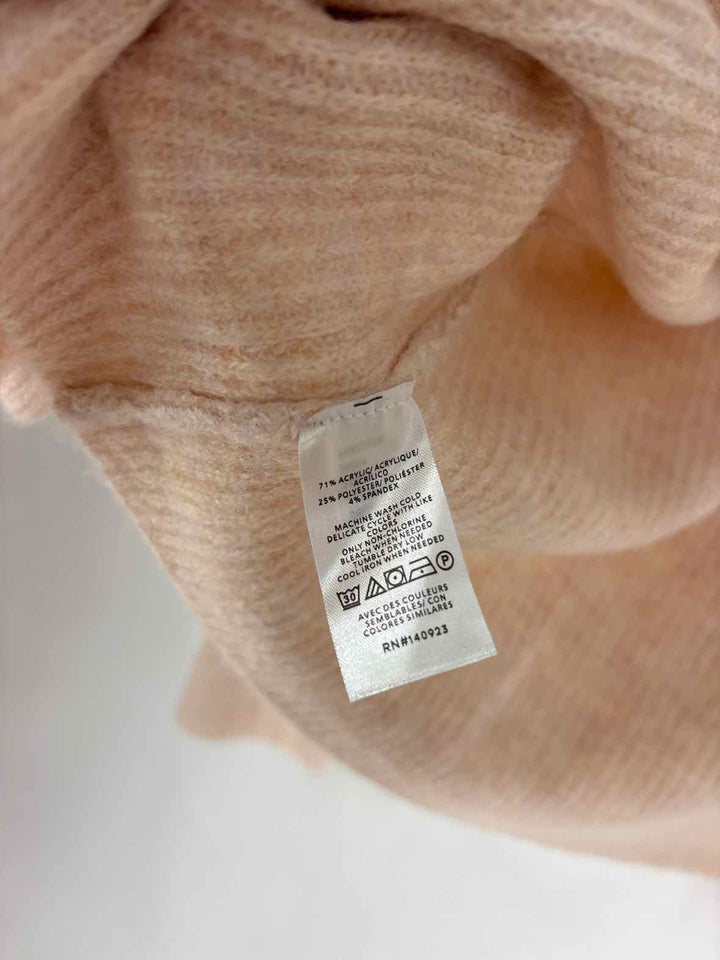 Size L Ann Taylor Pink Knit Cardigan