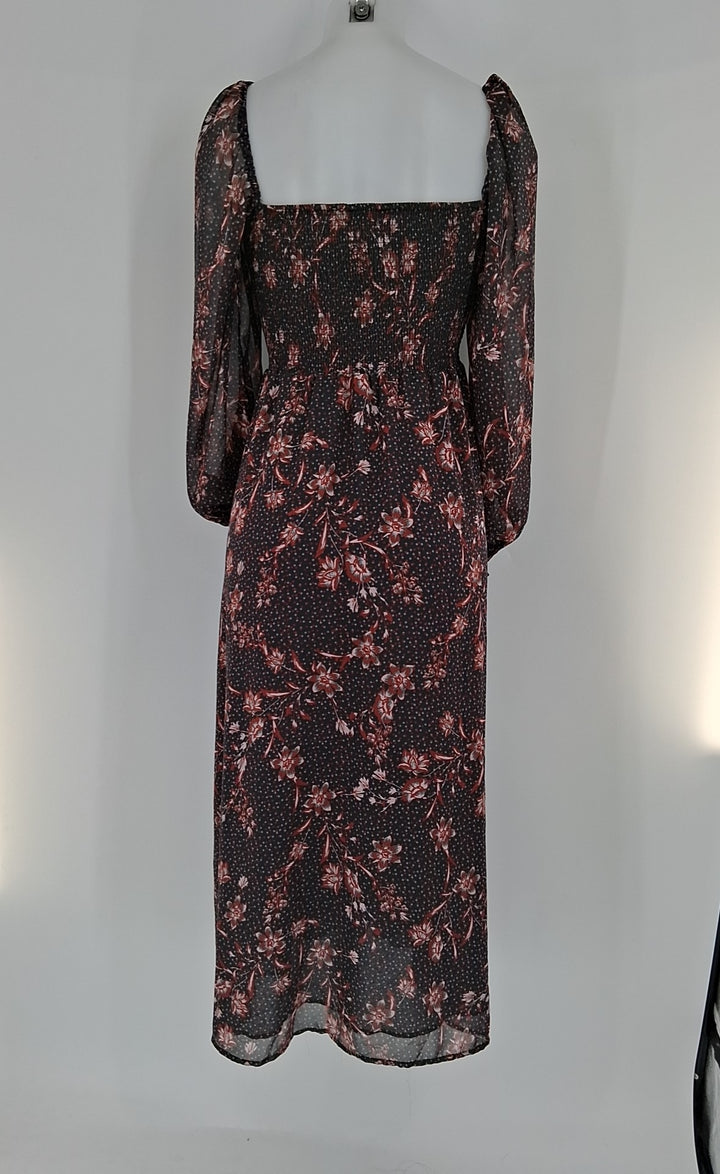 Size S Navy Print Dress