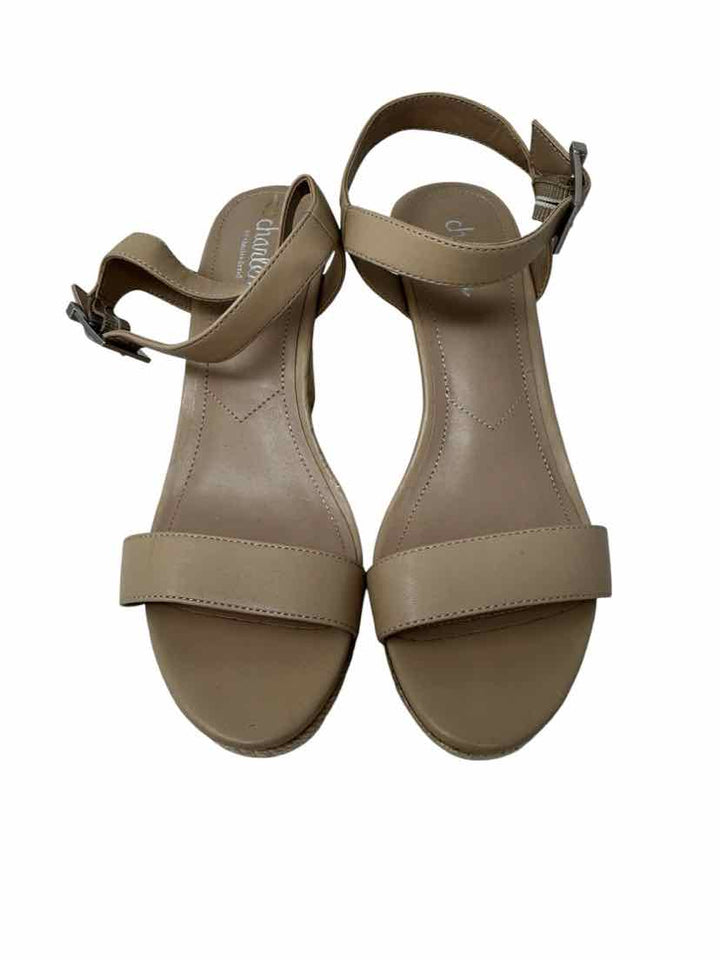 Shoe Size 8.5 CHARLES DAVID Nude Sandals