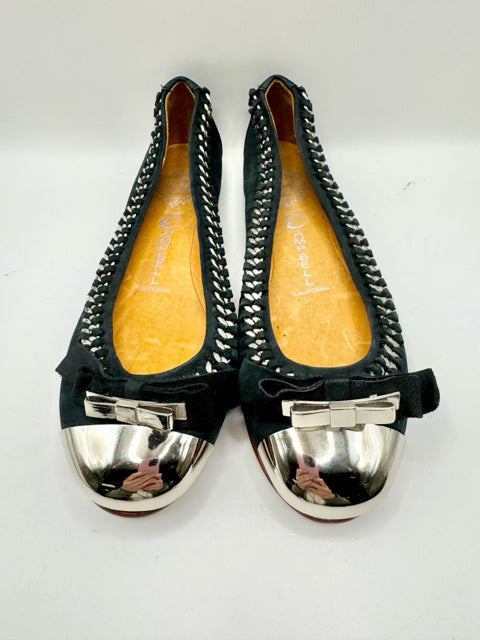 Shoe Size 8 Black Suede Flats