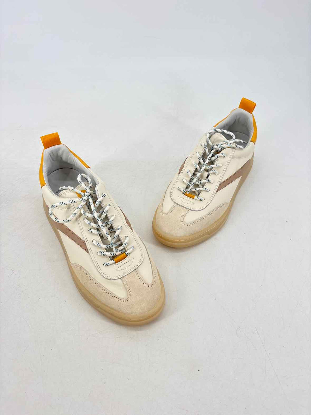 Shoe Size 8.5 Cream Sneakers