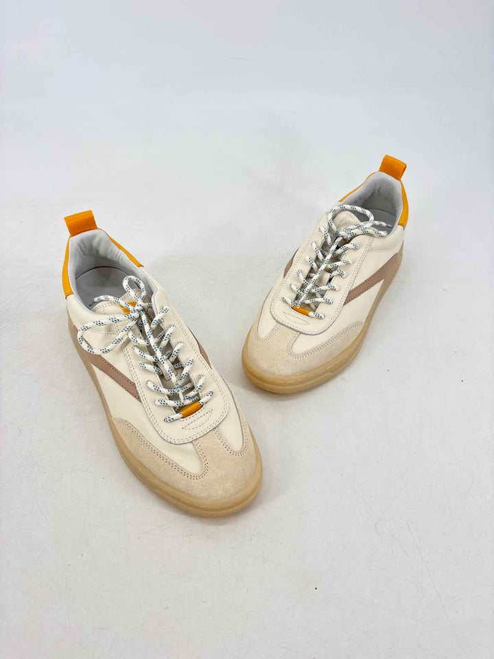 Shoe Size 8.5 Cream Sneakers