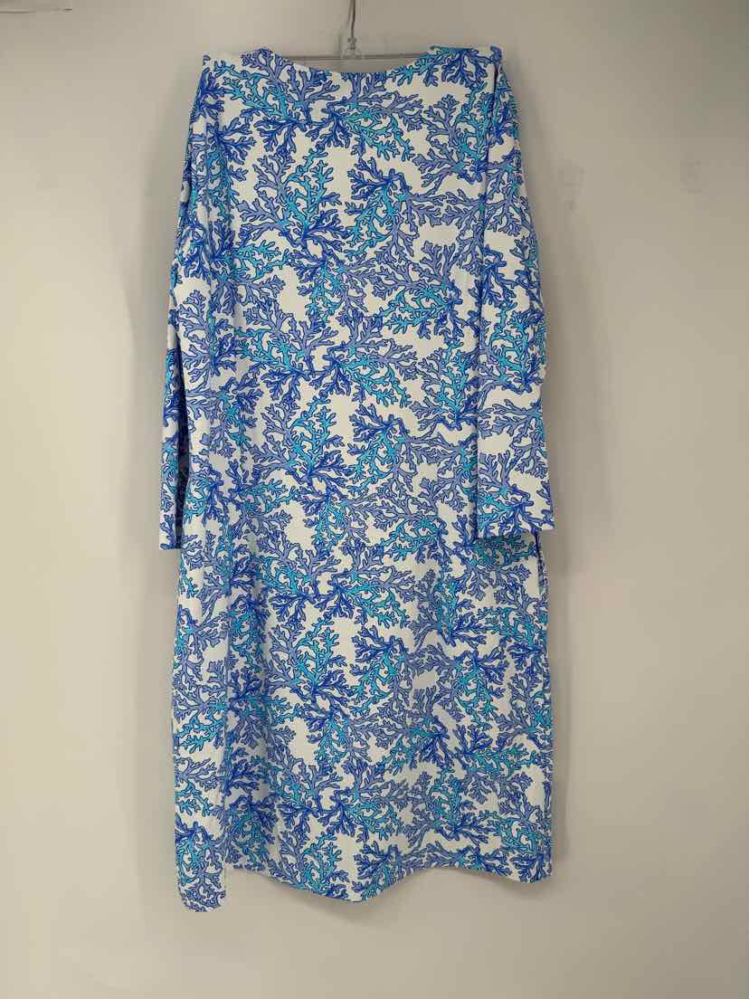 Size S White Print Dress
