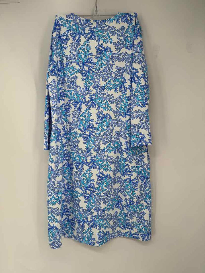 Size S White Print Dress