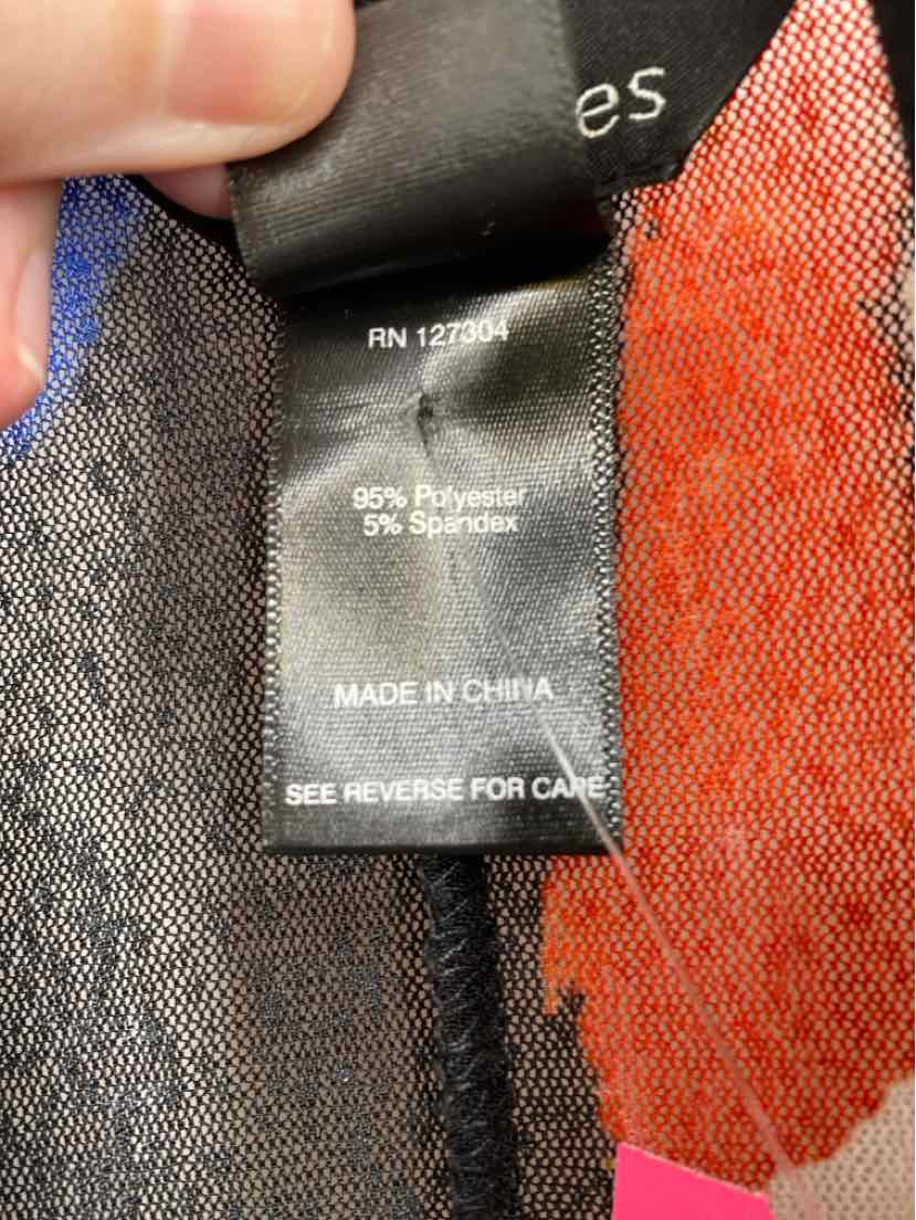Size 1X ALI MILES Black Shirt