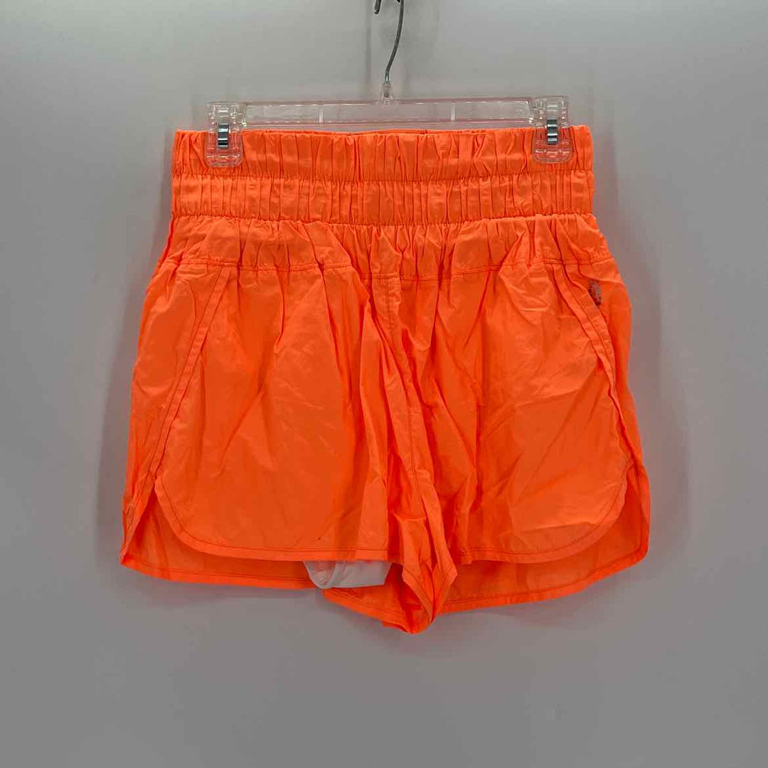 Size L FREE PEOPLE Orange Shorts