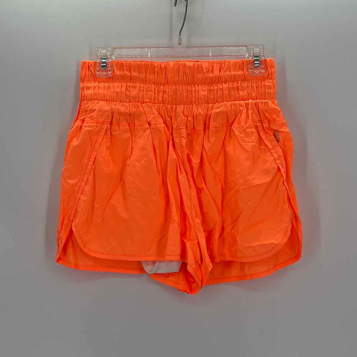 Size L FREE PEOPLE Orange Shorts