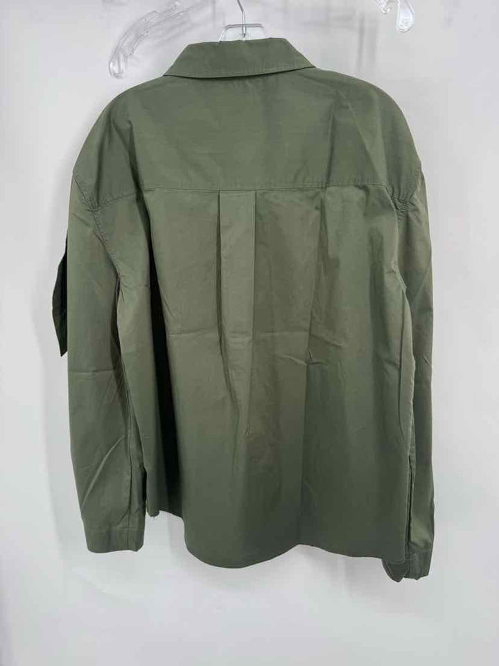 Size XL TANYA TAYLOR Olive Shirt