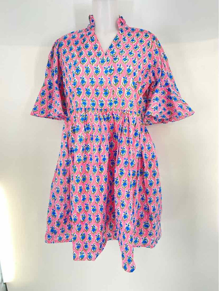Size XL HOUSE OF HARLOW PINK PRINT Dress