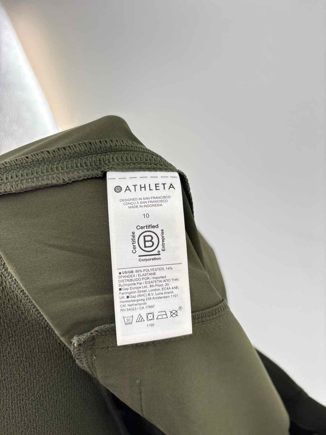 Size 10 Athleta Olive Pants