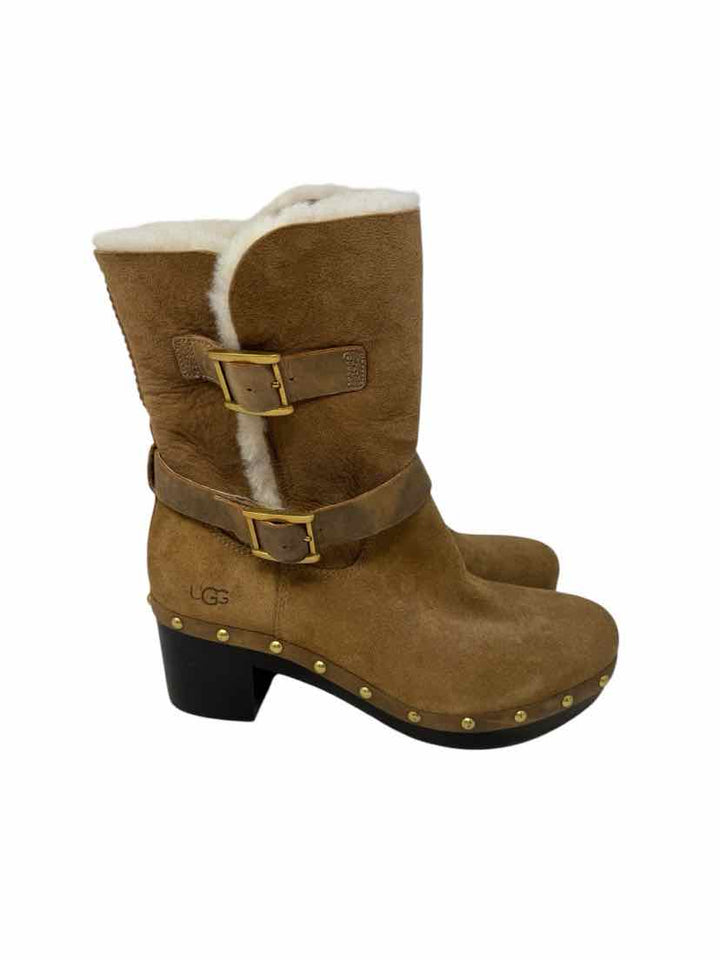 Shoe Size 8 Ugg Tan Suede Boots