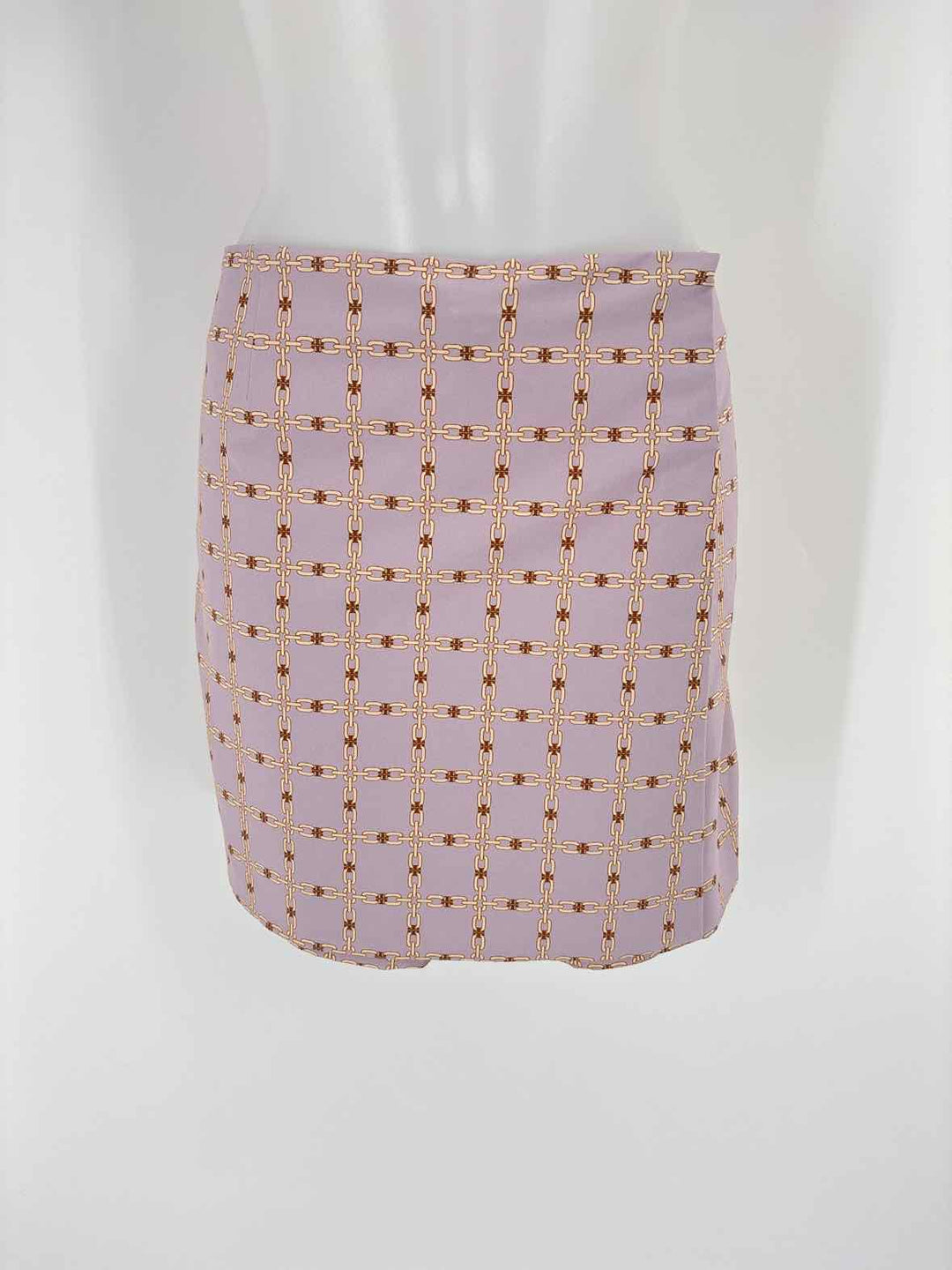 Size 10 Tory Burch Purple Print Skirt