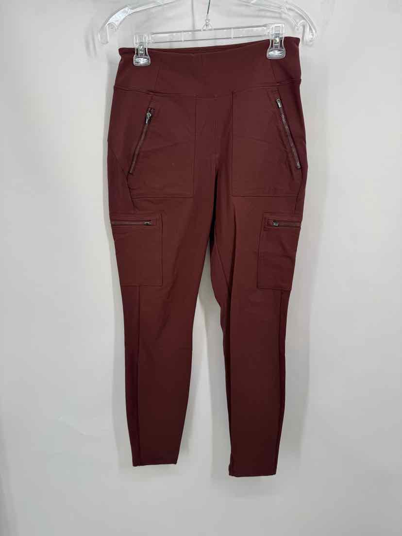 Size 6 Athleta Burgundy Pants