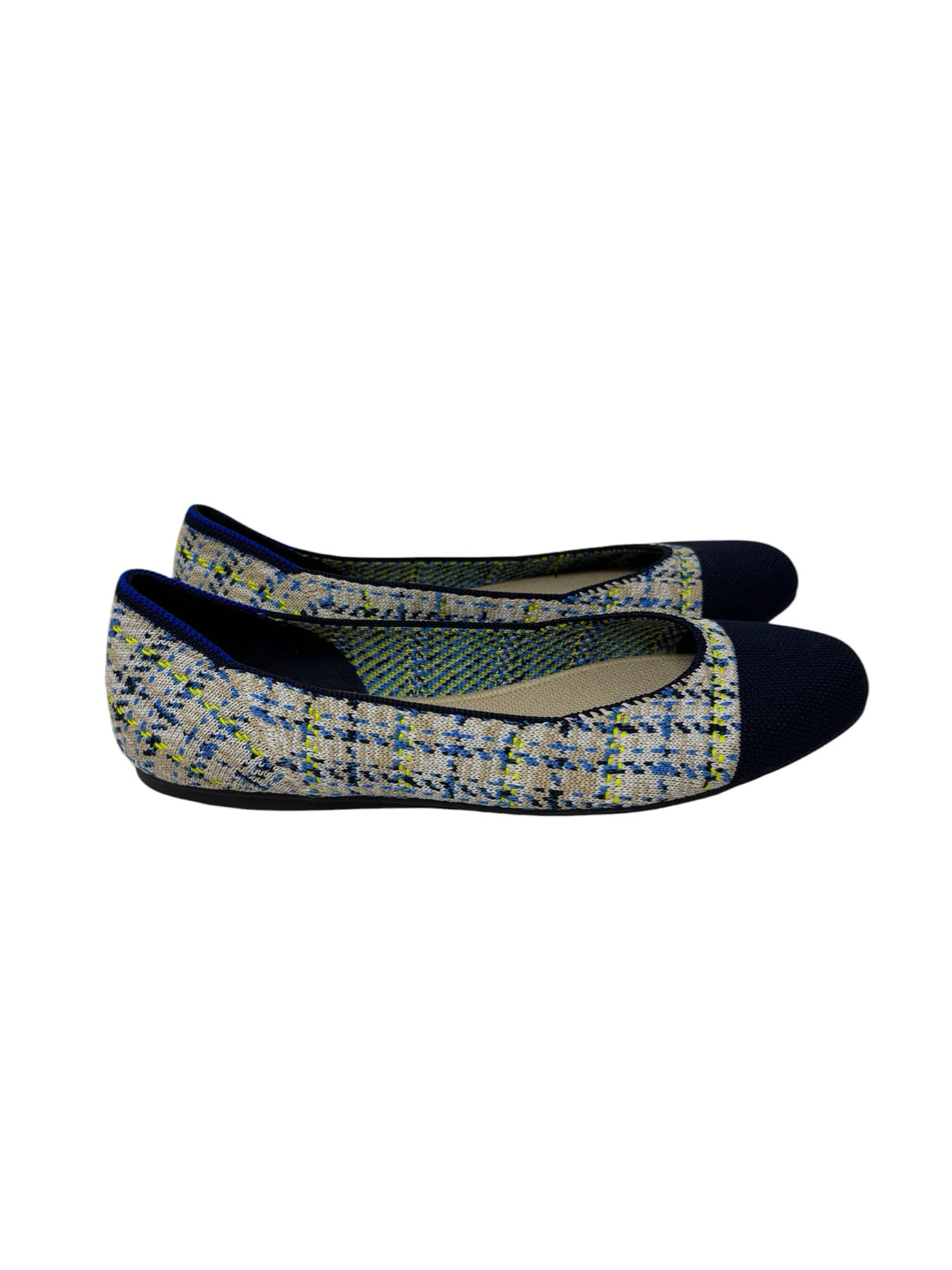 Shoe Size 8 ROTHY'S Multi-Color Flats