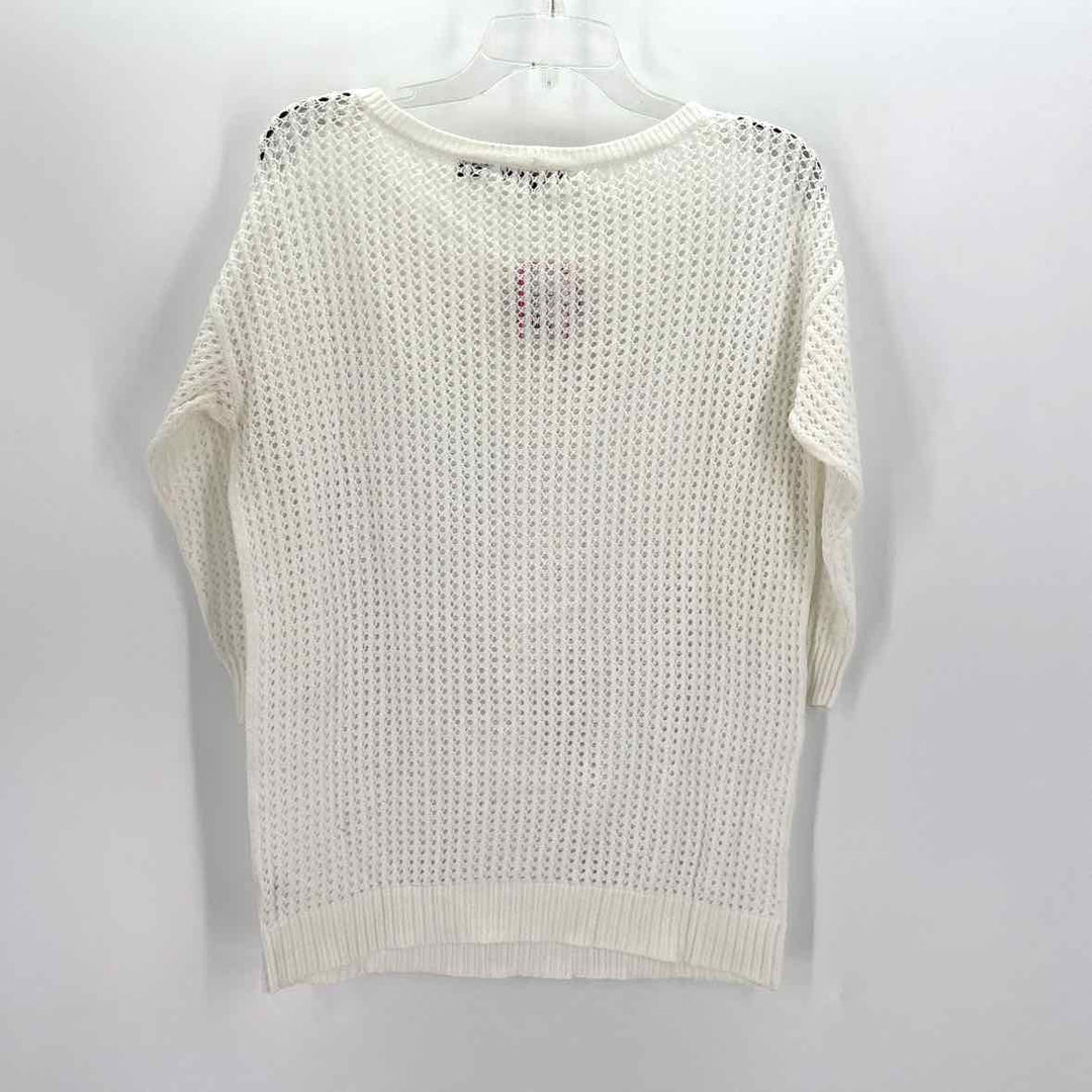 Size M White Knit Sweater