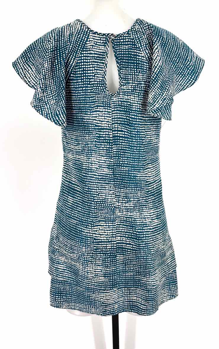 Size Petite VELVET Multi-Color Silk Sequined Dress