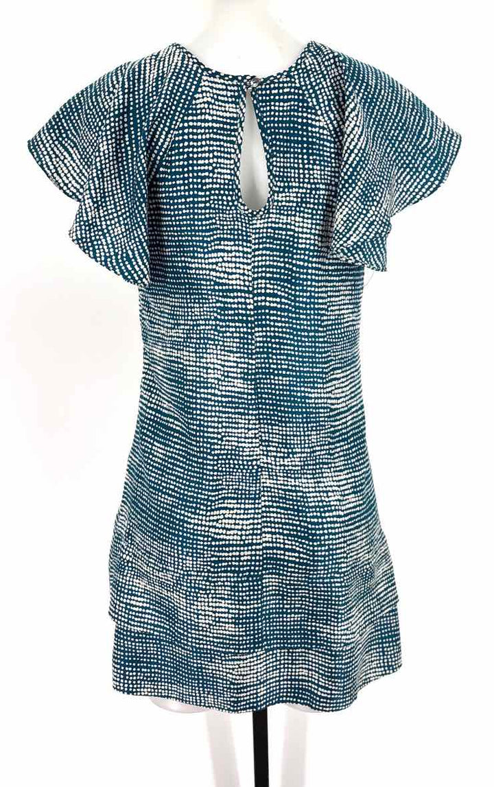 Size Petite VELVET Multi-Color Silk Sequined Dress