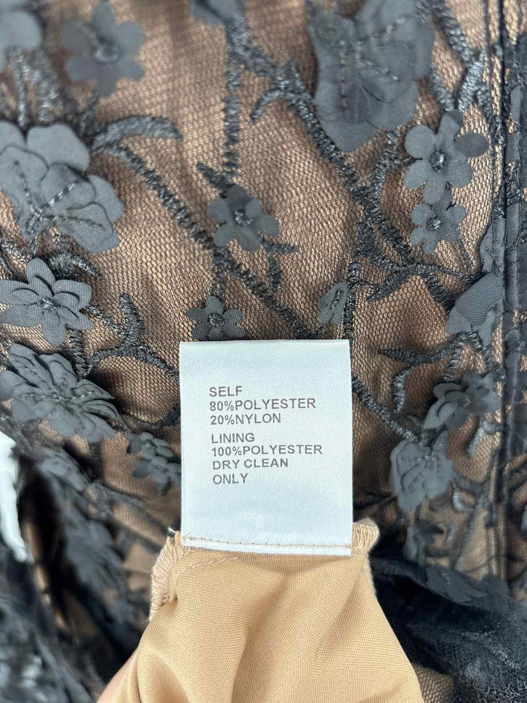 Size 12 TADASHI SHOJI Black PROM