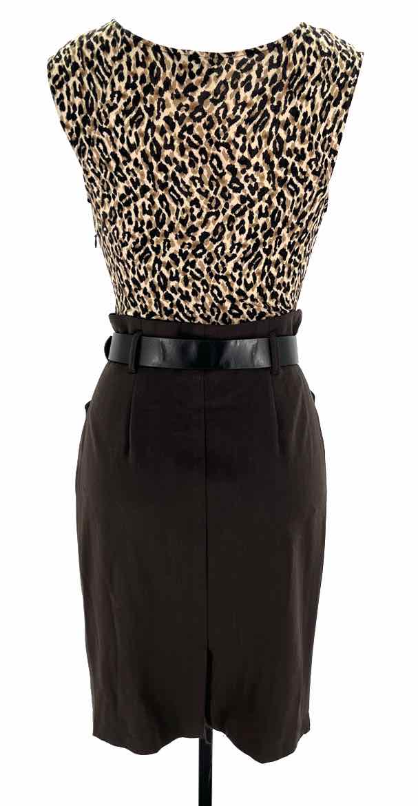 Size 2 ECI Brown Dress