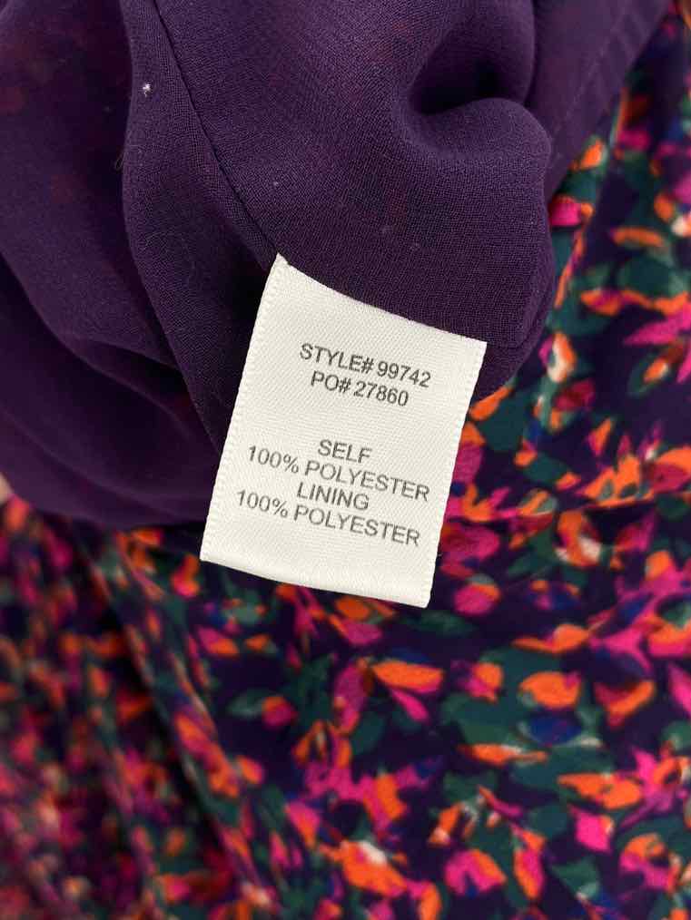 Size L SKIES ARE BLUE Multi-Color Dress
