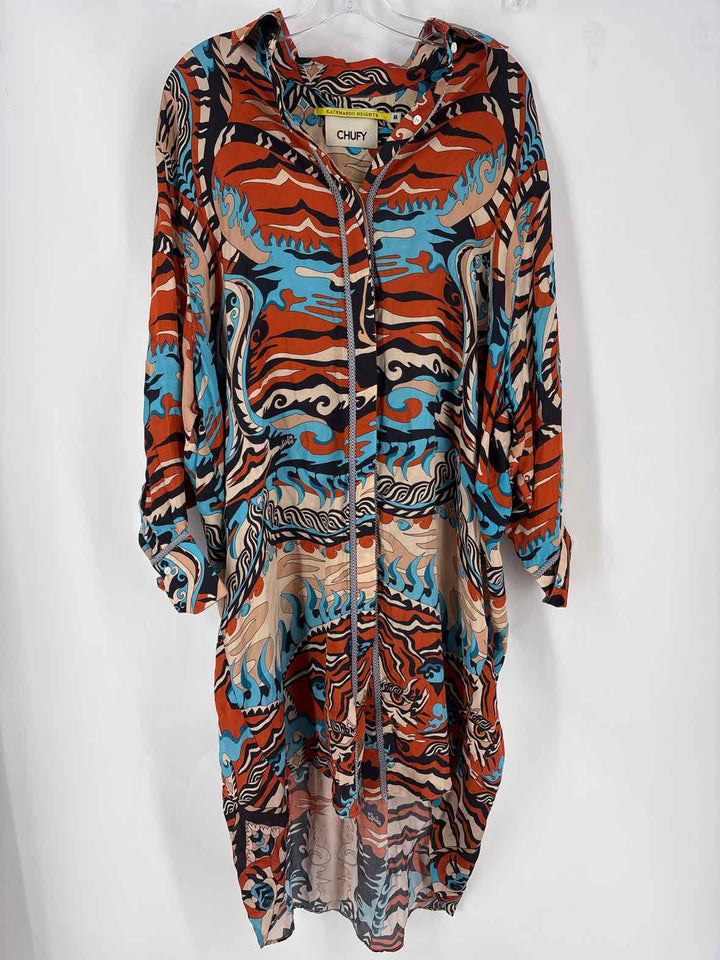 Size M Multi-Color Dress
