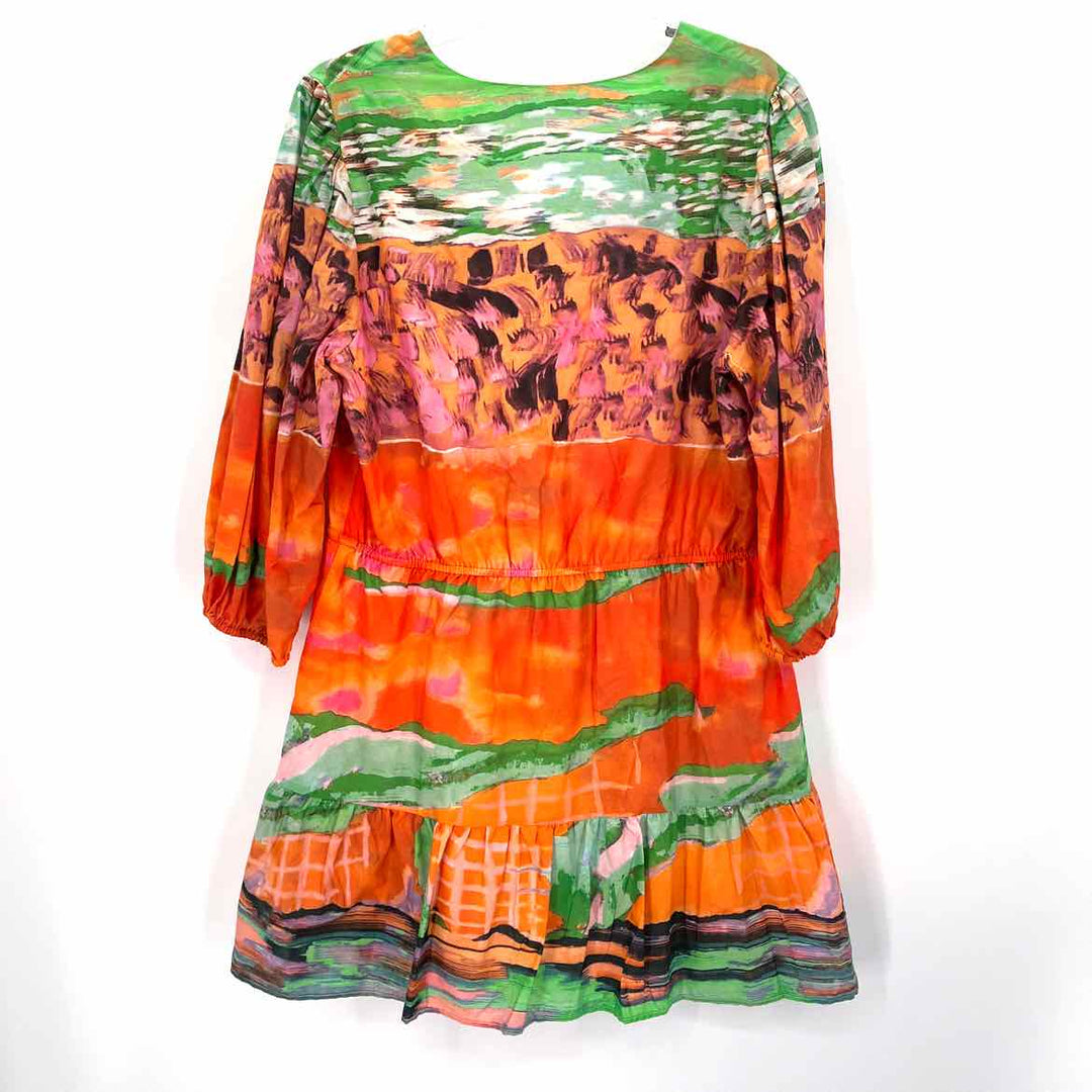Size L Orange Dress