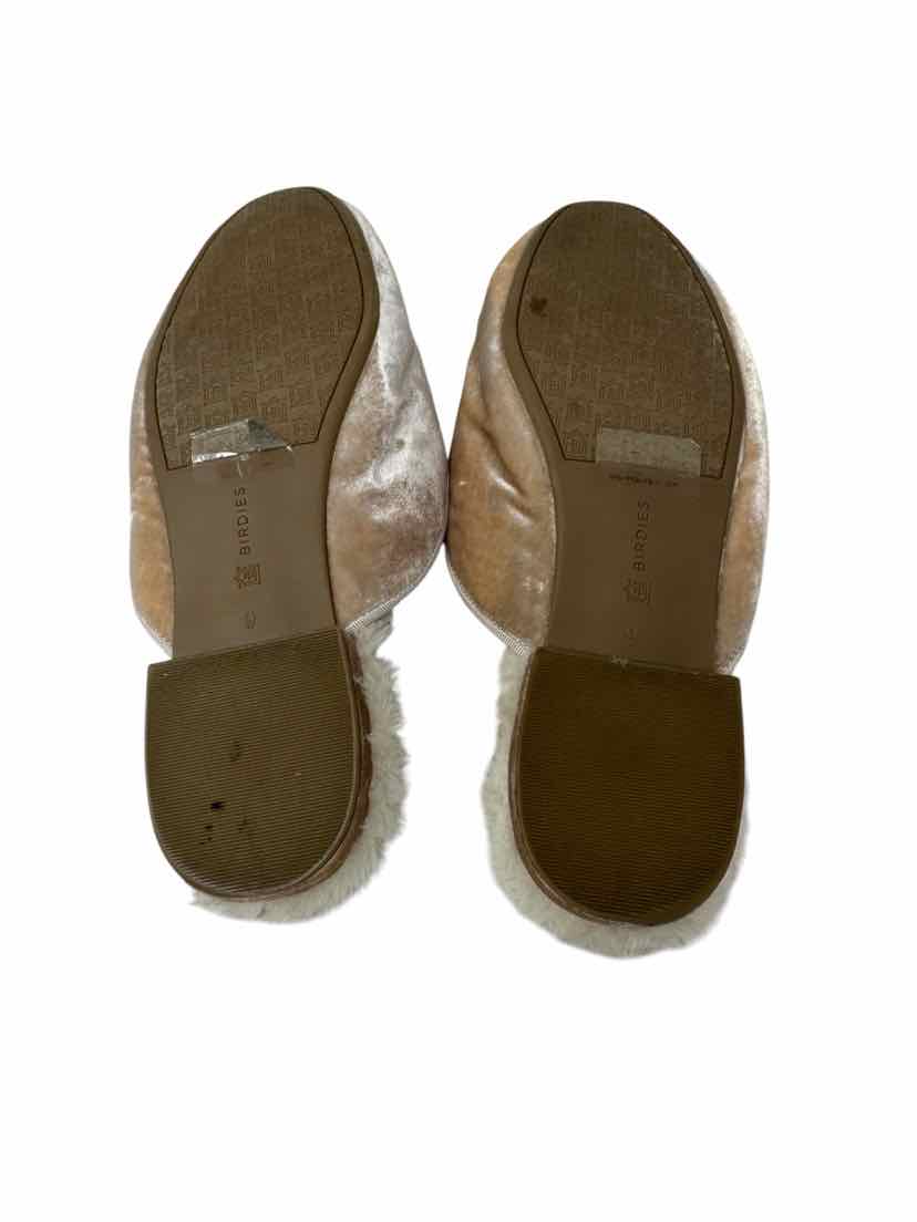 Shoe Size 9 BIRDIES Pink Velour Flats