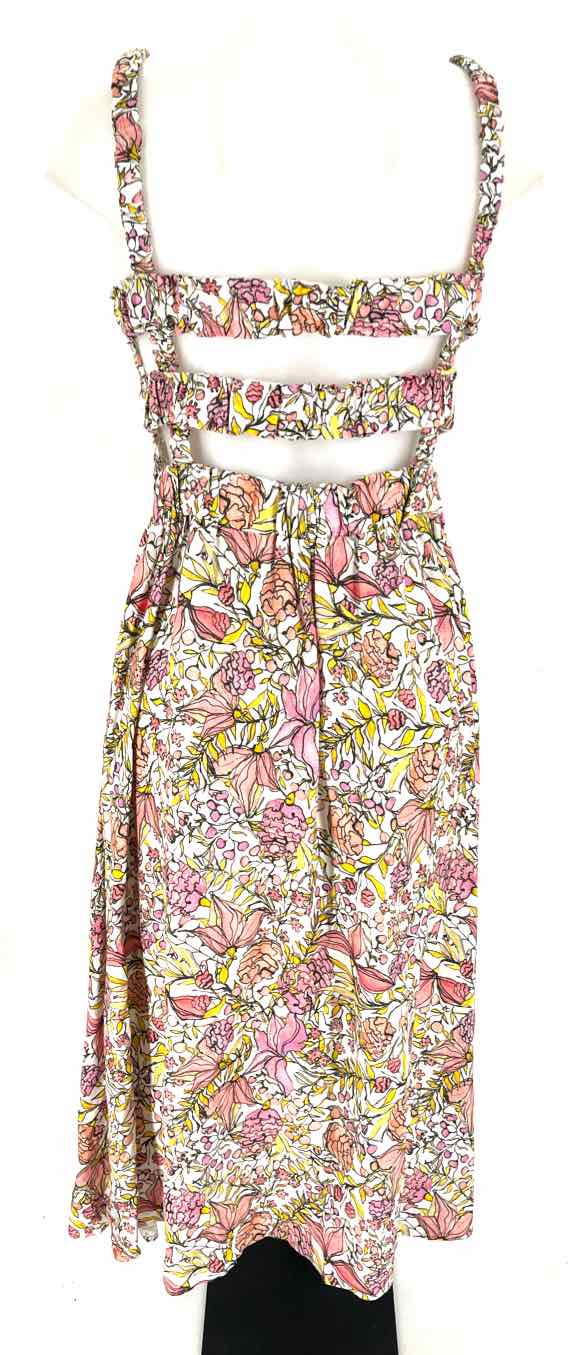 Size M ABBEY GLASS Multi-Color Dress