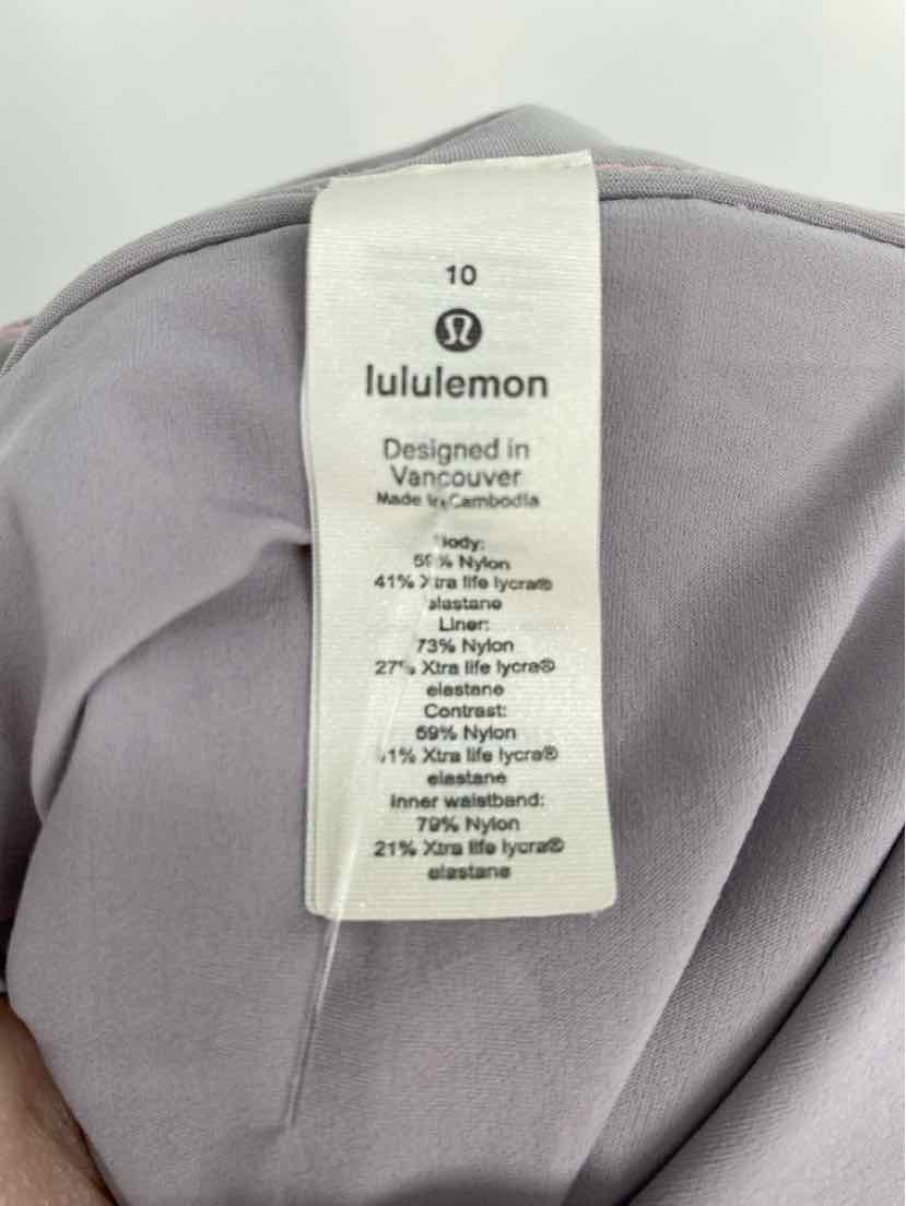 Size 10 Lululemon Lavender Shorts