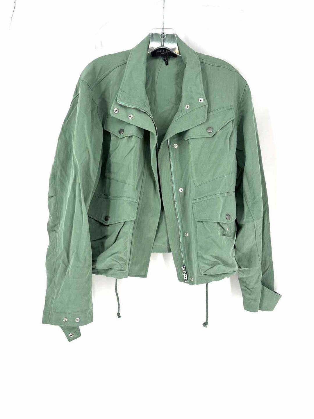 Size L RAG & BONE Green Jacket